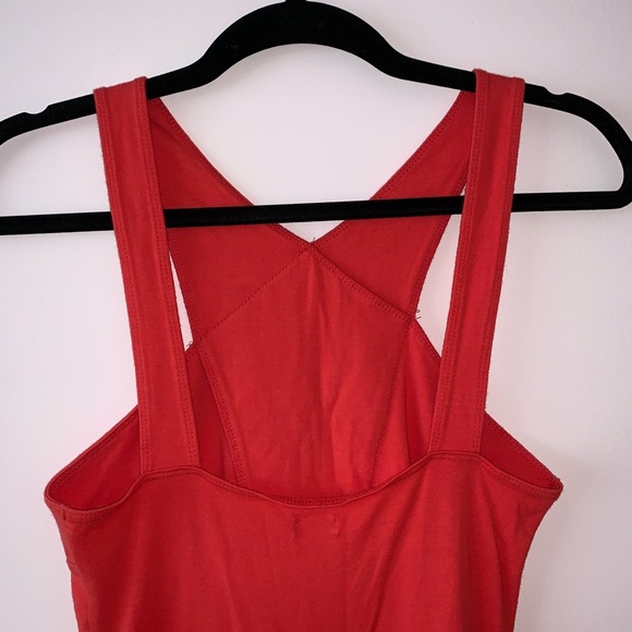 Hollister Peach Cutout Fit & Flare Mini Dress Medium Women’s - Picture 6 of 9